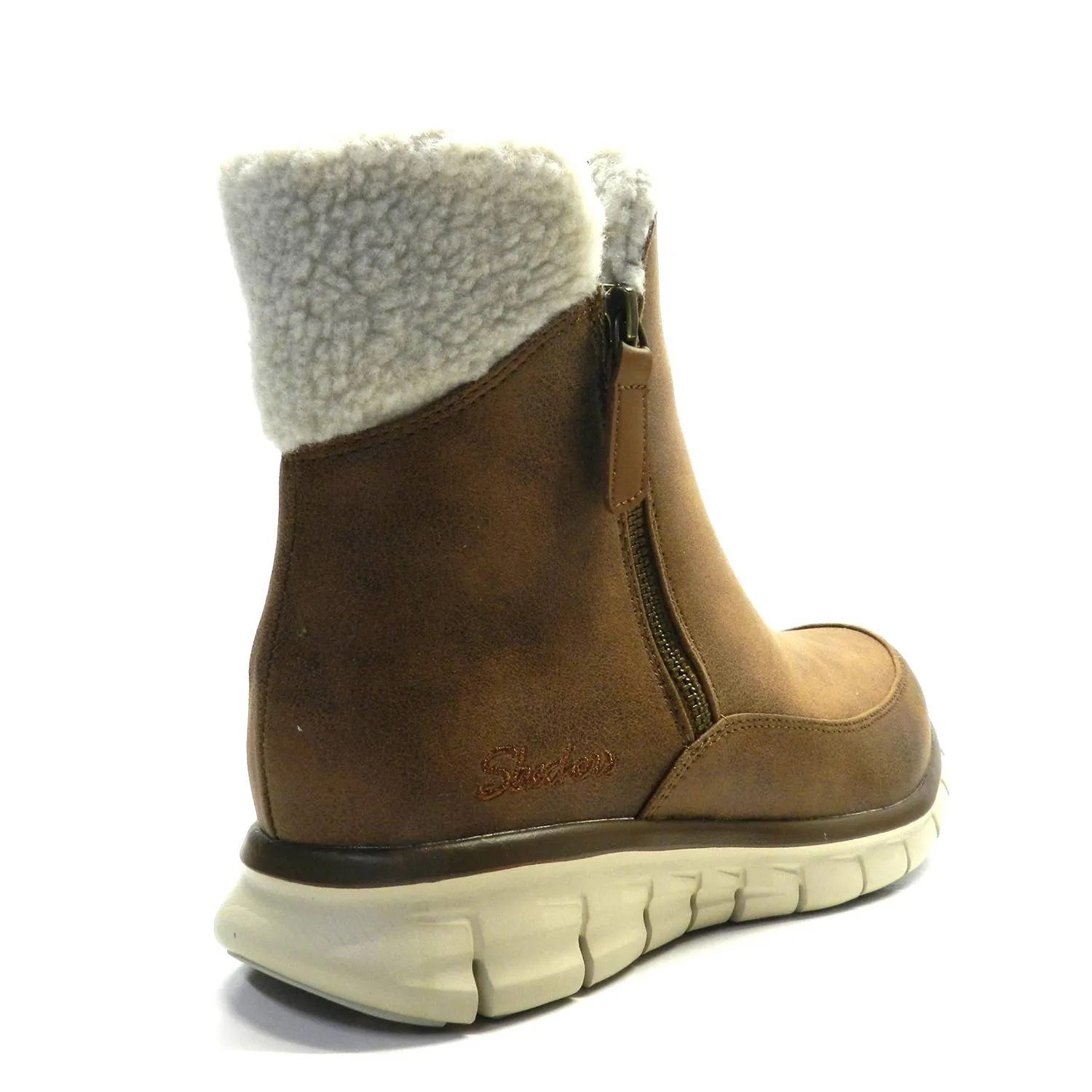 Botín Skechers Synergy Marrón