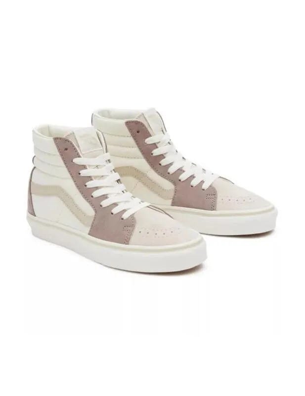 BOTíN VANS SK8HI MULTI BLACK GRIS PARA MUJER