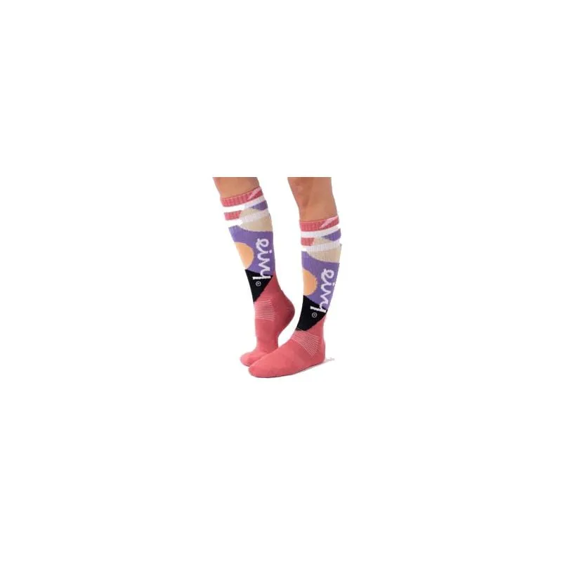 Calcetines de esquí Eivy Cheerleader Wool (Abstract Shapes) mujer