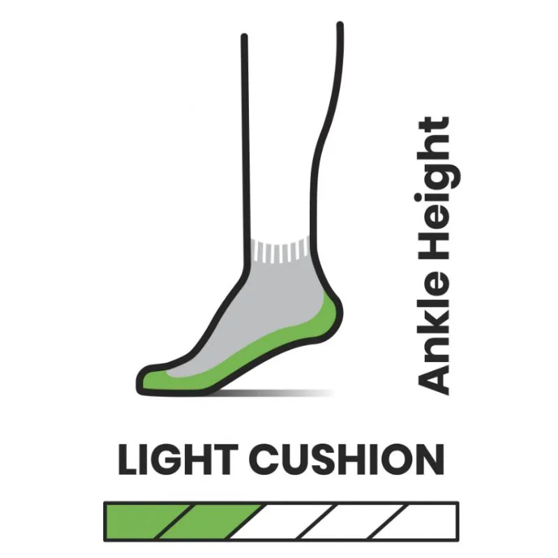 Calcetines de senderismo Smartwool Classic Edition Light Cushion Ankle (Alpine Blue)