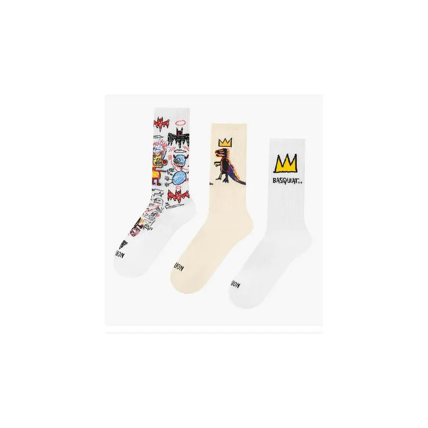 Calcetines Jimmy Lion Pack Basquiat Athletic
