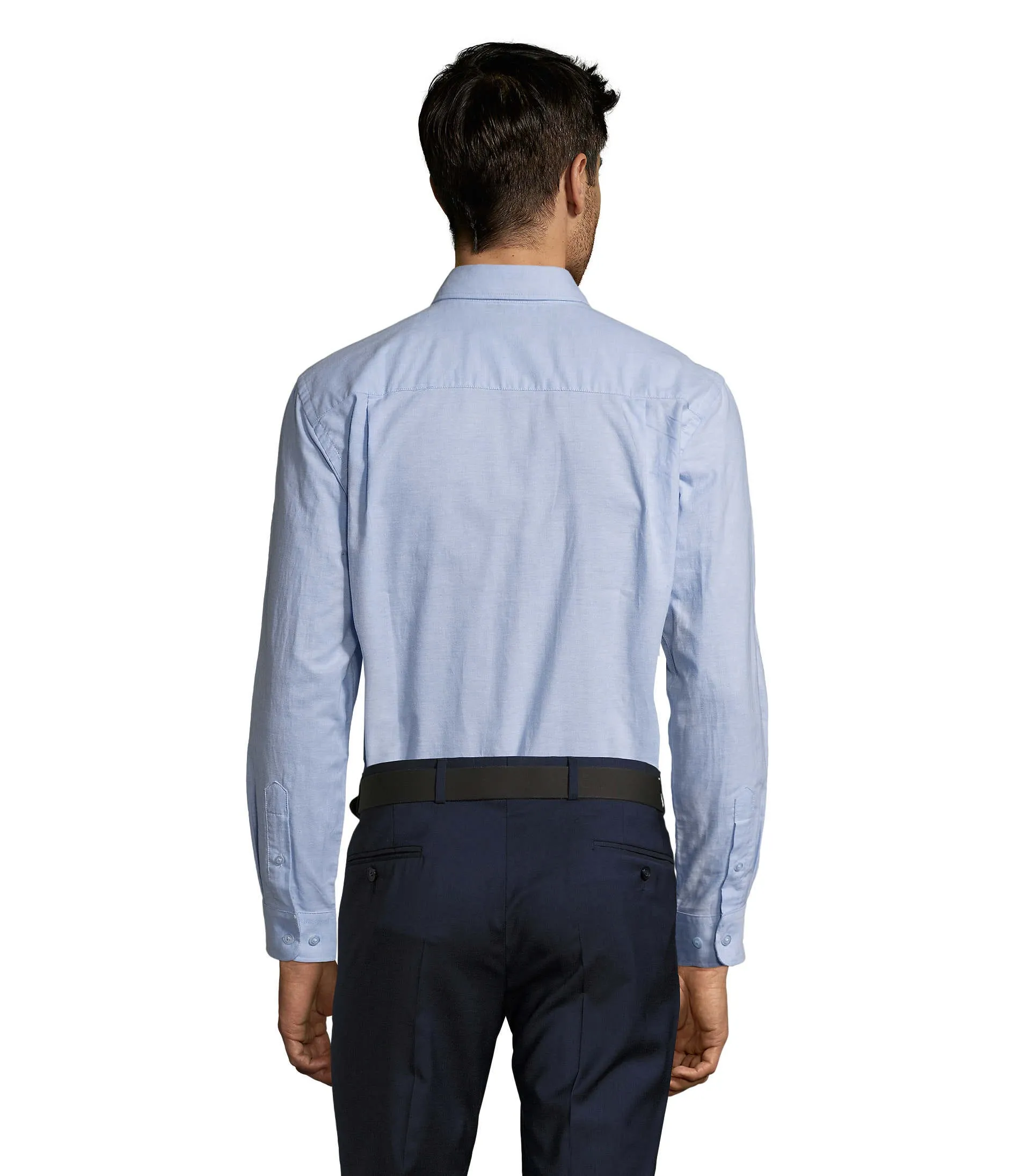Camisa Boston manga larga hombre