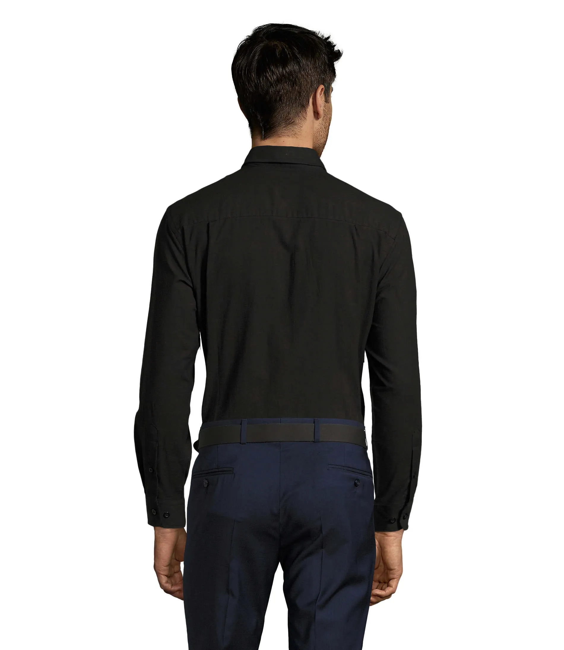 Camisa Boston manga larga hombre