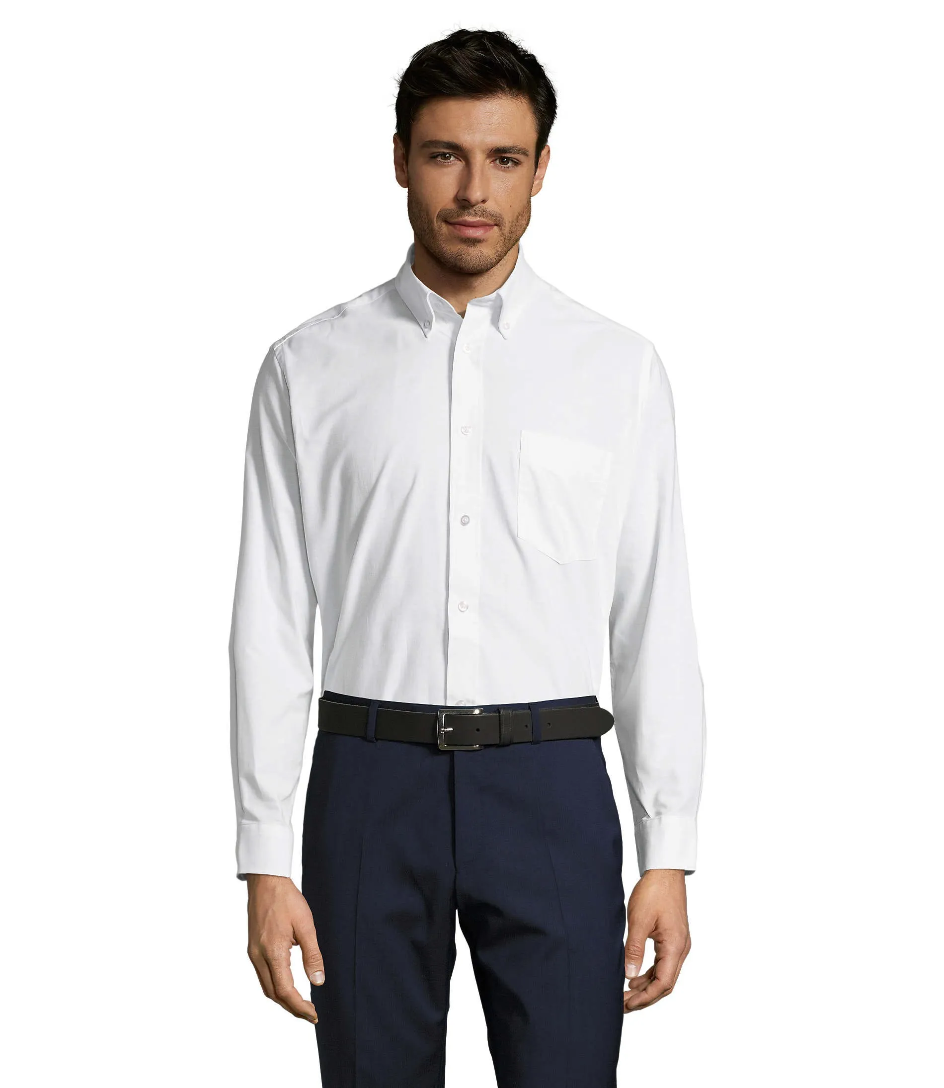 Camisa Boston manga larga hombre