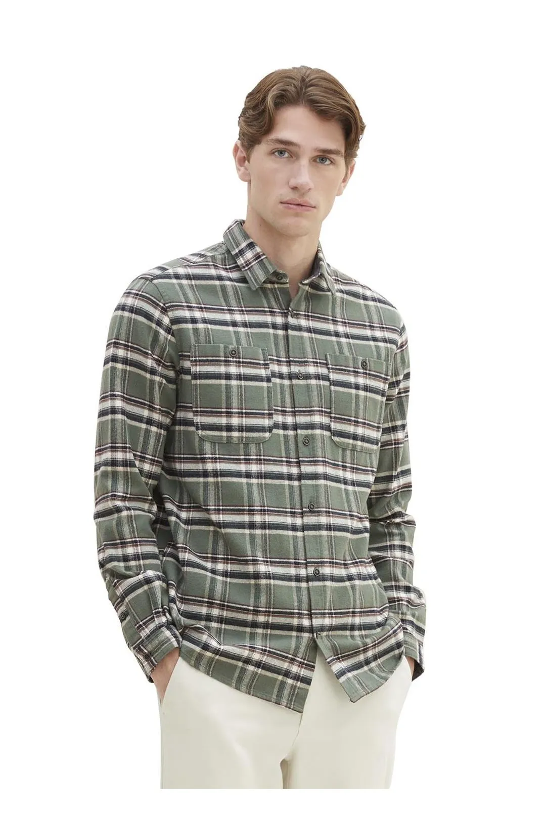 CAMISA CUADROS FELPA 
