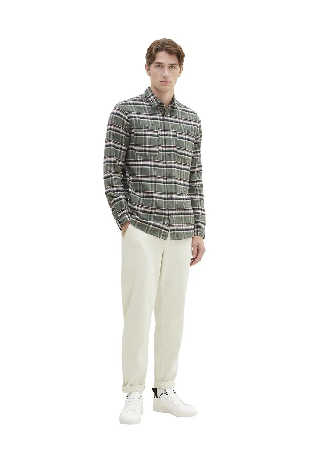 CAMISA CUADROS FELPA 