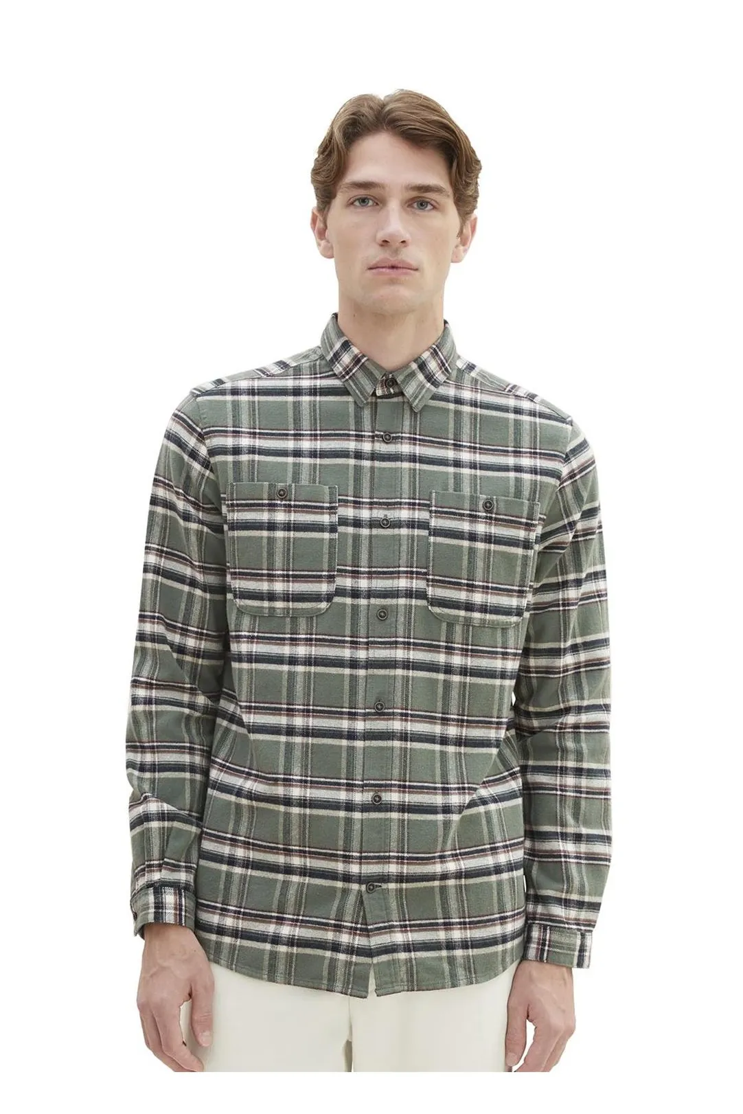CAMISA CUADROS FELPA 