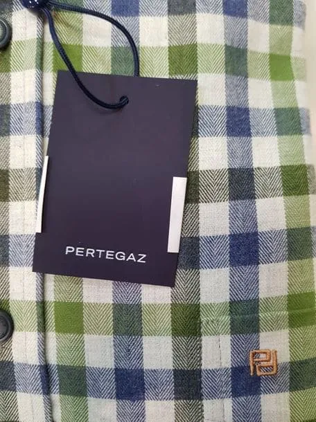 CAMISA DE MANGA LARGA PERTEGAZ 5271 VERDE