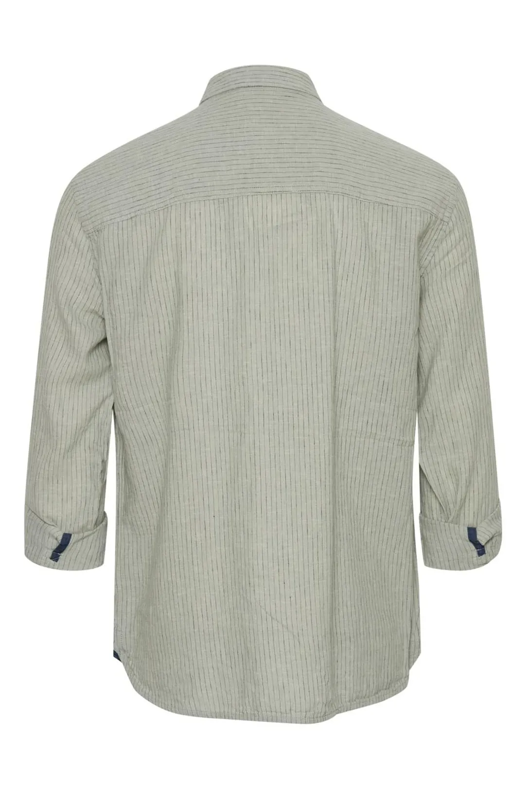 CAMISA HOMBRE RAYAS VERDE CLARO