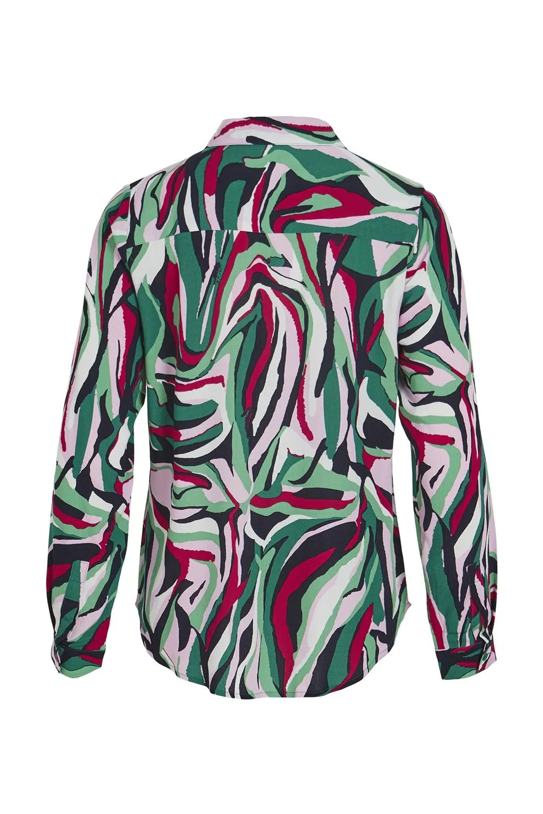 CAMISA MUJER ESTAMPADA VIMOLLY VERDE