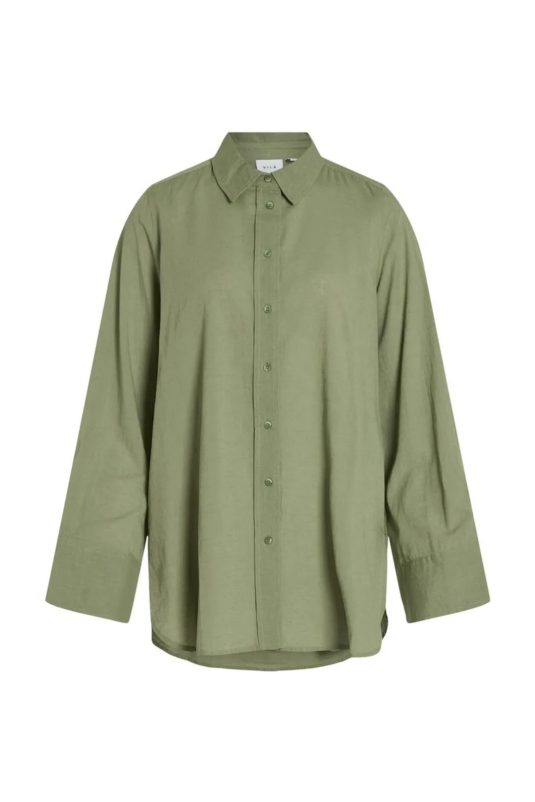CAMISA MUJER VAPOROSA VILINAJA VERDE