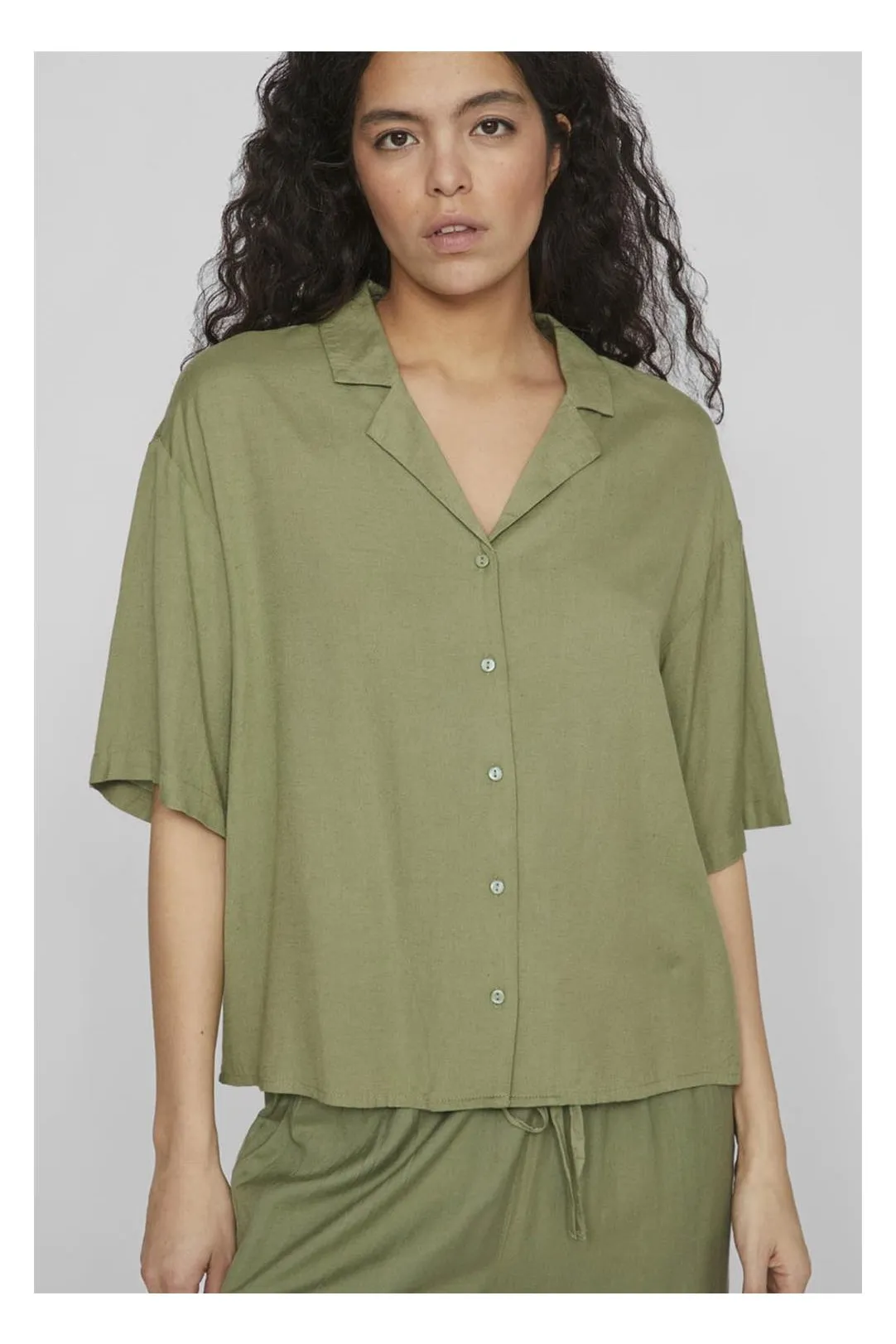 CAMISA MUJER VIPRICIL VERDE