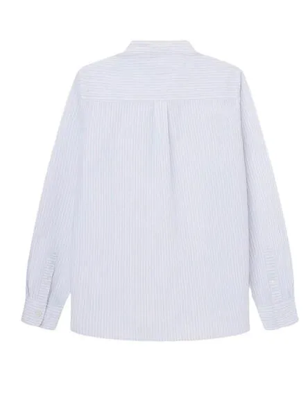 Camisa Pepe Jeans Jasper Azul Para Niño
