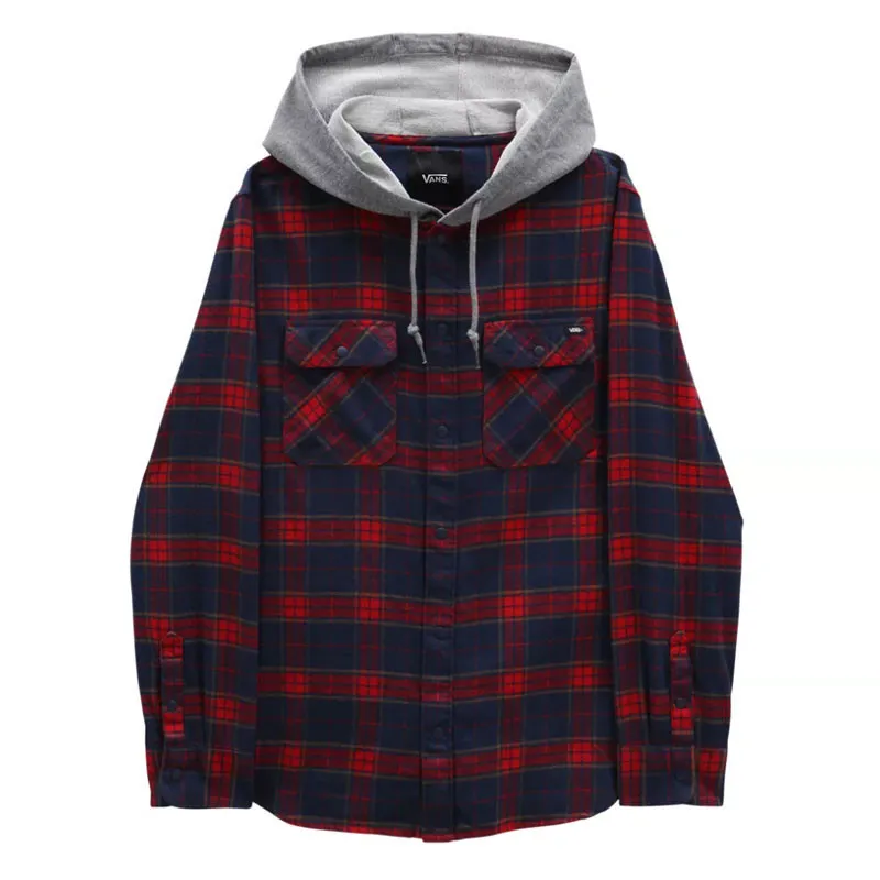 Camisa Vans: MN Parkway II Dress (Blues Chili Pepper)