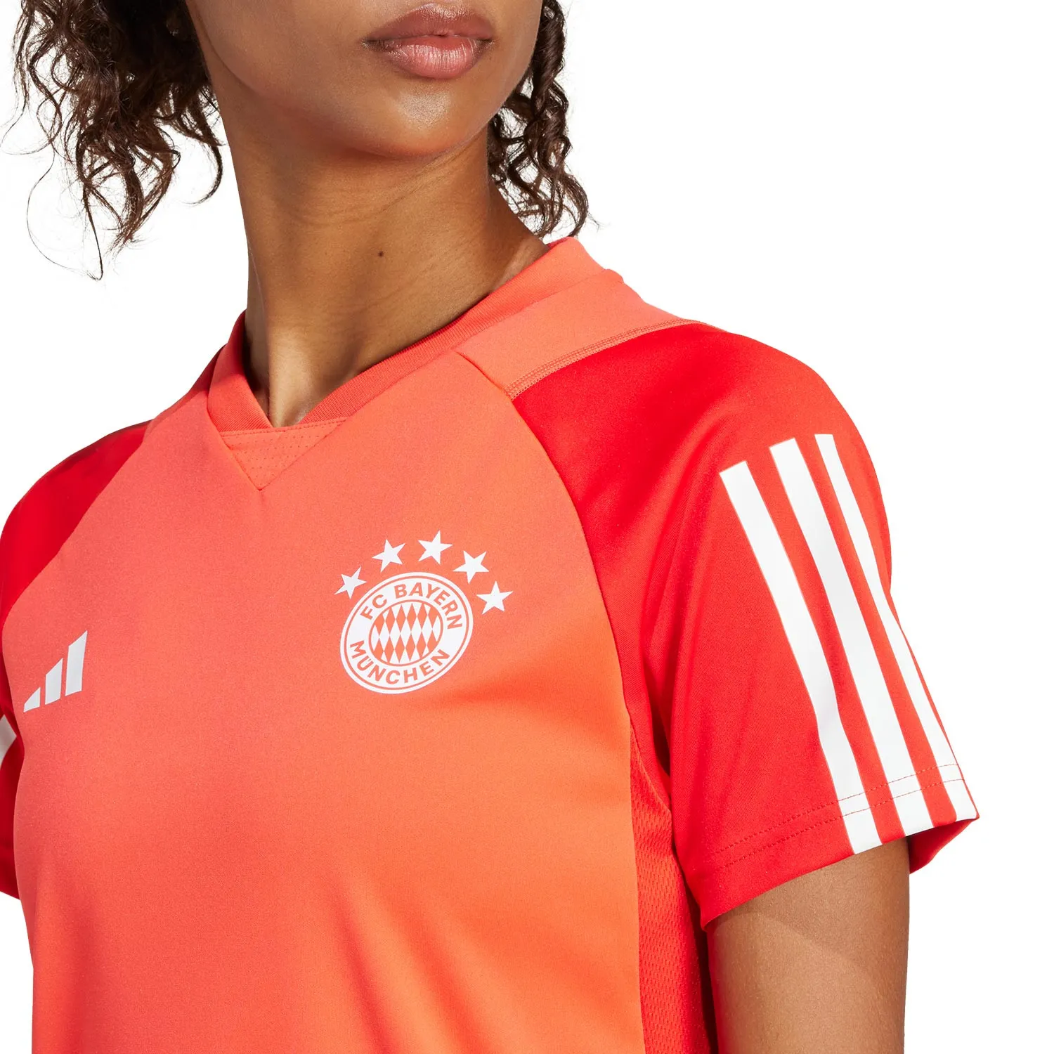 Camiseta adidas Bayern mujer entrenamiento