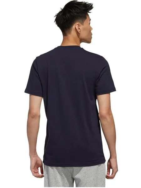 camiseta adidas negro hombre