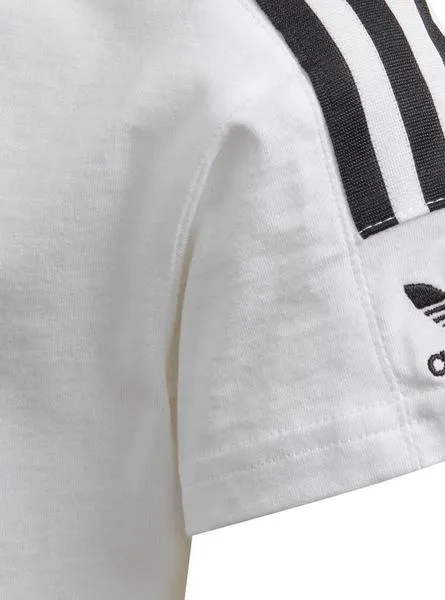 camiseta adidas new icon blanco para niño y niña