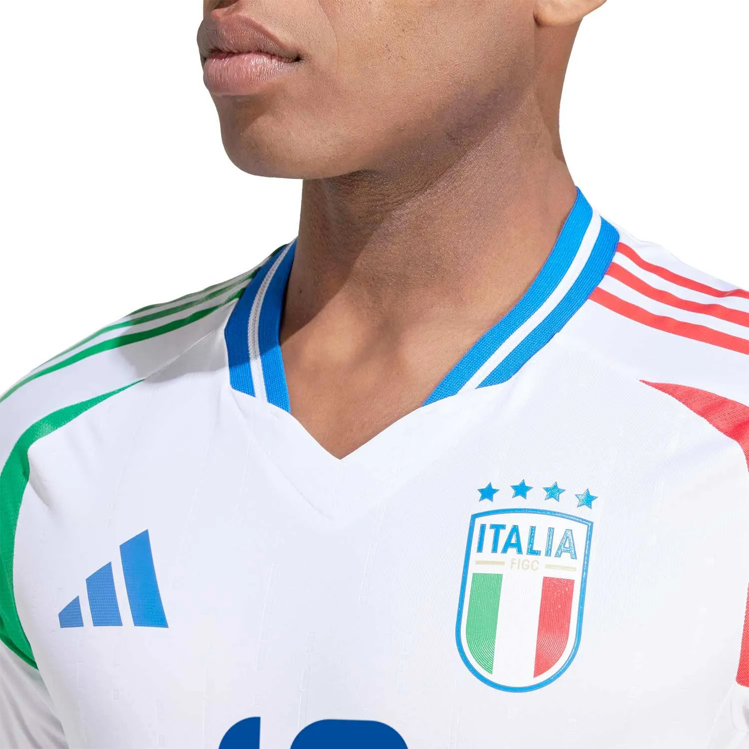 Camiseta auténtica adidas 2a Italia Barella 2024