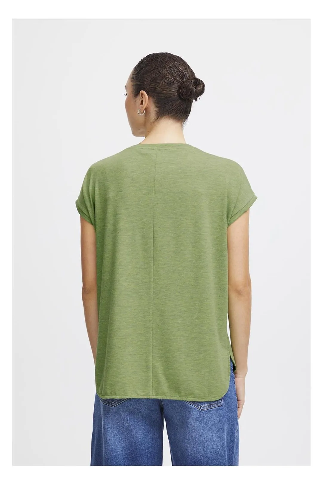 CAMISETA BRILLOS IHREBEL VERDE CLARO