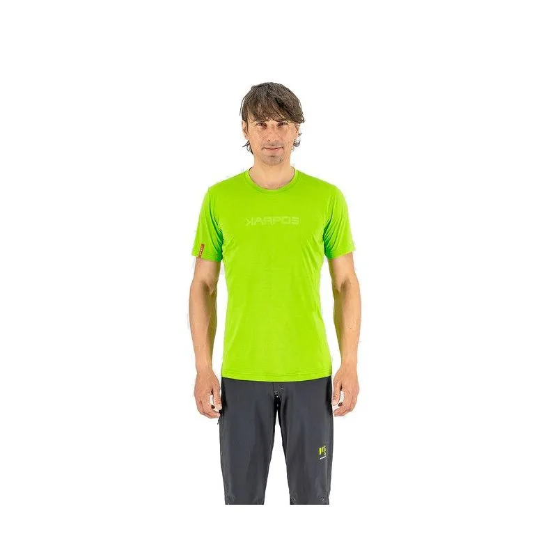 CAMISETA DE HOMBRE KARPOS KPERFORMANCE (VERDE JAZMíN)