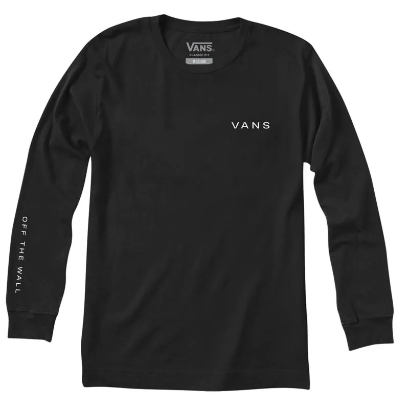 Camiseta de manga larga Vans Mn Snapshots Ls (Black) para hombre