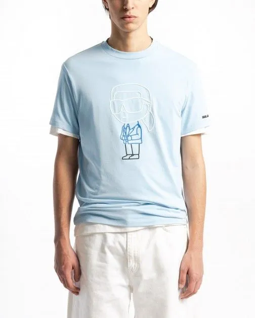 Camiseta Karl Lagerfeld 755401 Azul