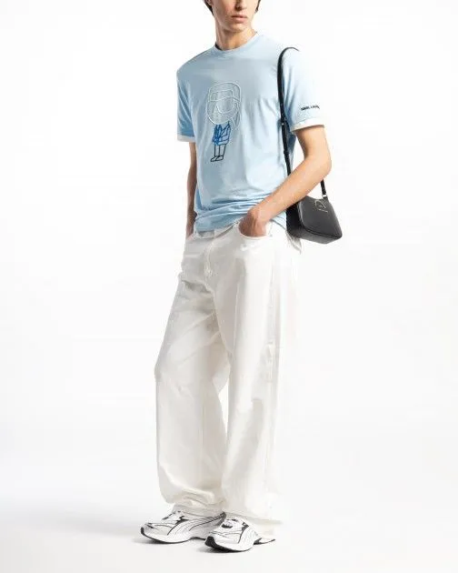 Camiseta Karl Lagerfeld 755401 Azul