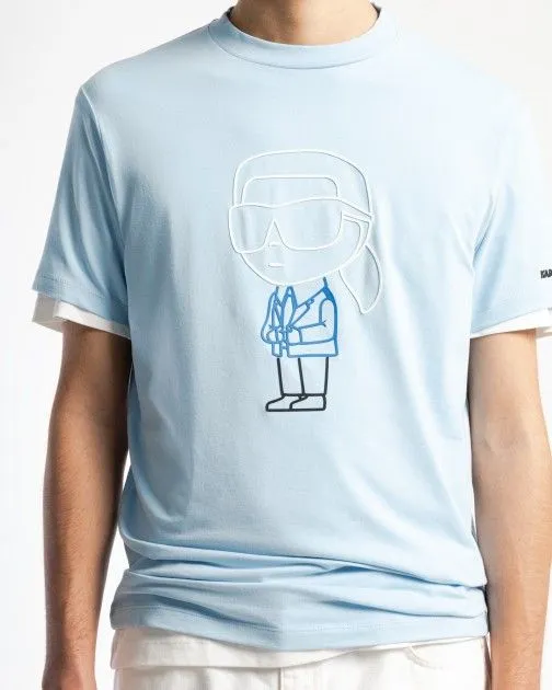 Camiseta Karl Lagerfeld 755401 Azul
