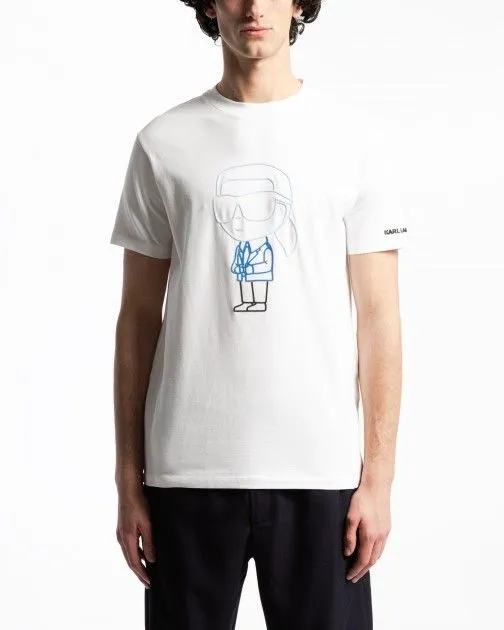 Camiseta Karl Lagerfeld 755401 Blanco