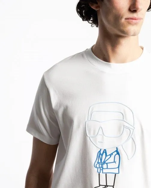Camiseta Karl Lagerfeld 755401 Blanco