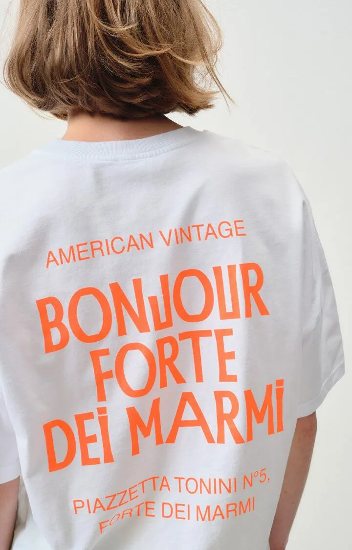 Camiseta mixta Fizvalley "Bonjour Forte dei Marmi" | MFIZ25BFORTEE25