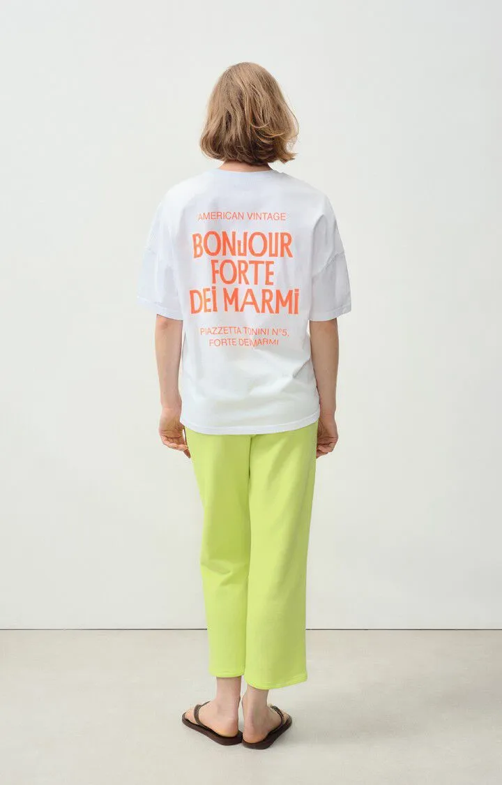 Camiseta mixta Fizvalley "Bonjour Forte dei Marmi" | MFIZ25BFORTEE25