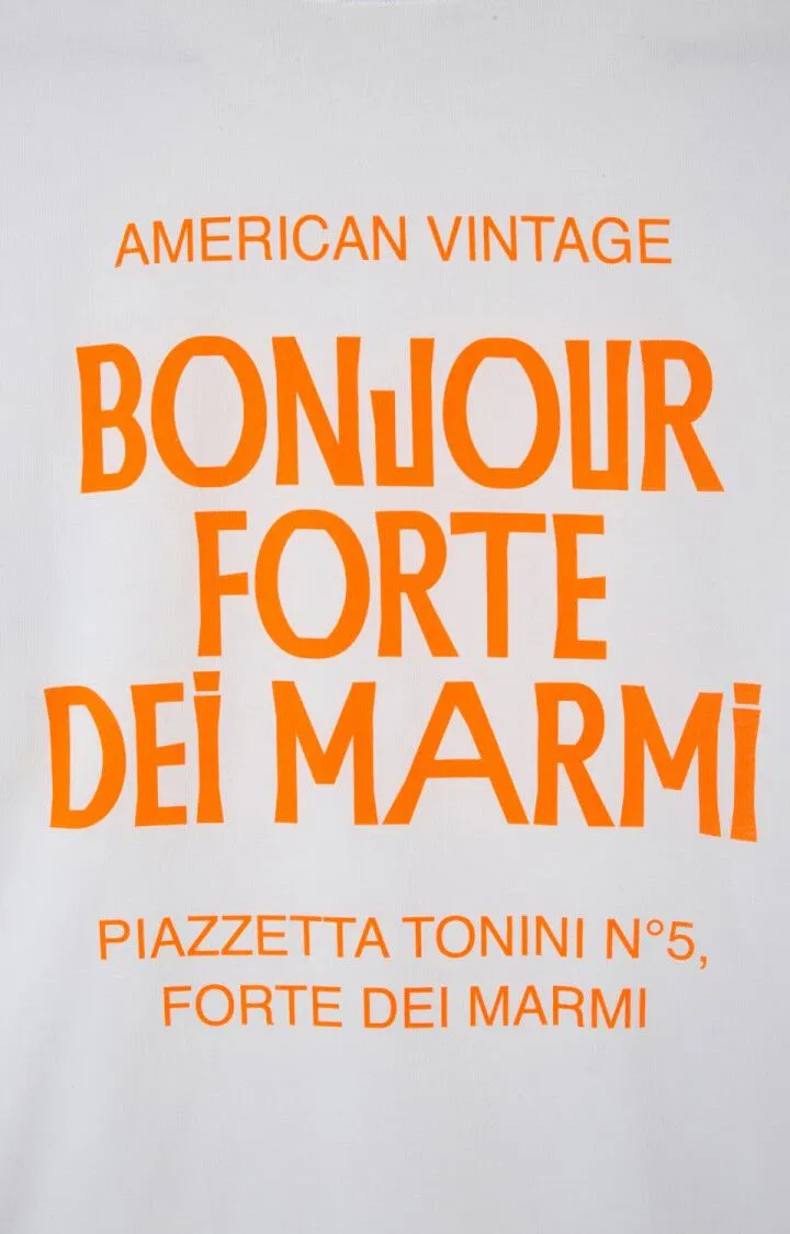 Camiseta mixta Fizvalley "Bonjour Forte dei Marmi" | MFIZ25BFORTEE25