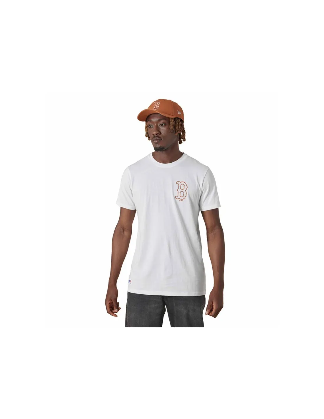 Camiseta New Era Boston Red Sox MLB League Essential White