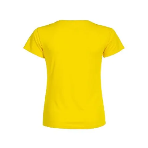 CAMISETA PARA NIñA Y MUJER  JOMA COMBI  AMARILLA  900248.900