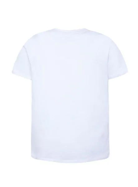 camiseta pepe jeans alfred blanco para niño