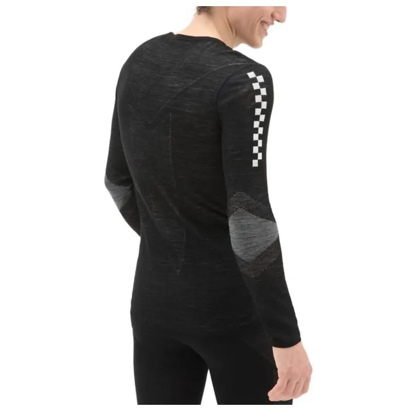 Camiseta técnica Vans Intraknit Merino Base Layer Crew (Black) hombre
