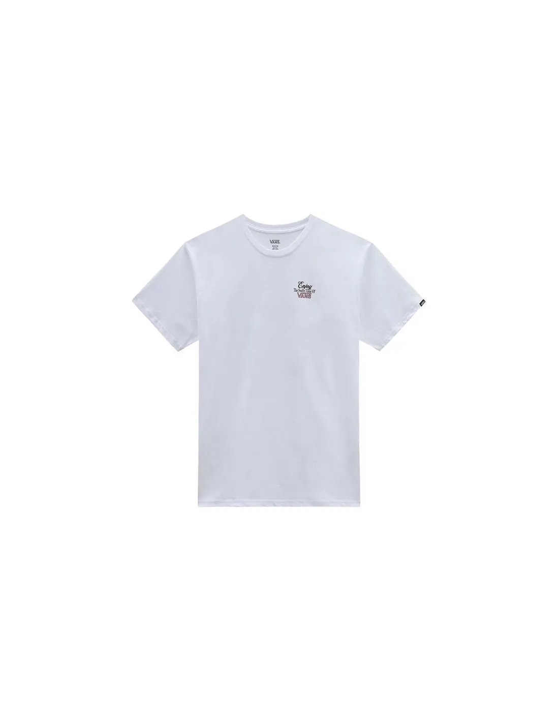 Camiseta Vans Checkerboard Taste Blanco Hombre