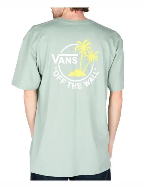 Camiseta Vans Classic Mini Dual Palm Verde