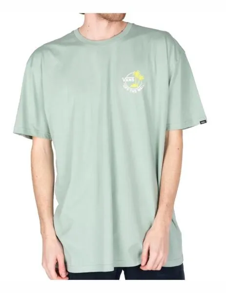 Camiseta Vans Classic Mini Dual Palm Verde