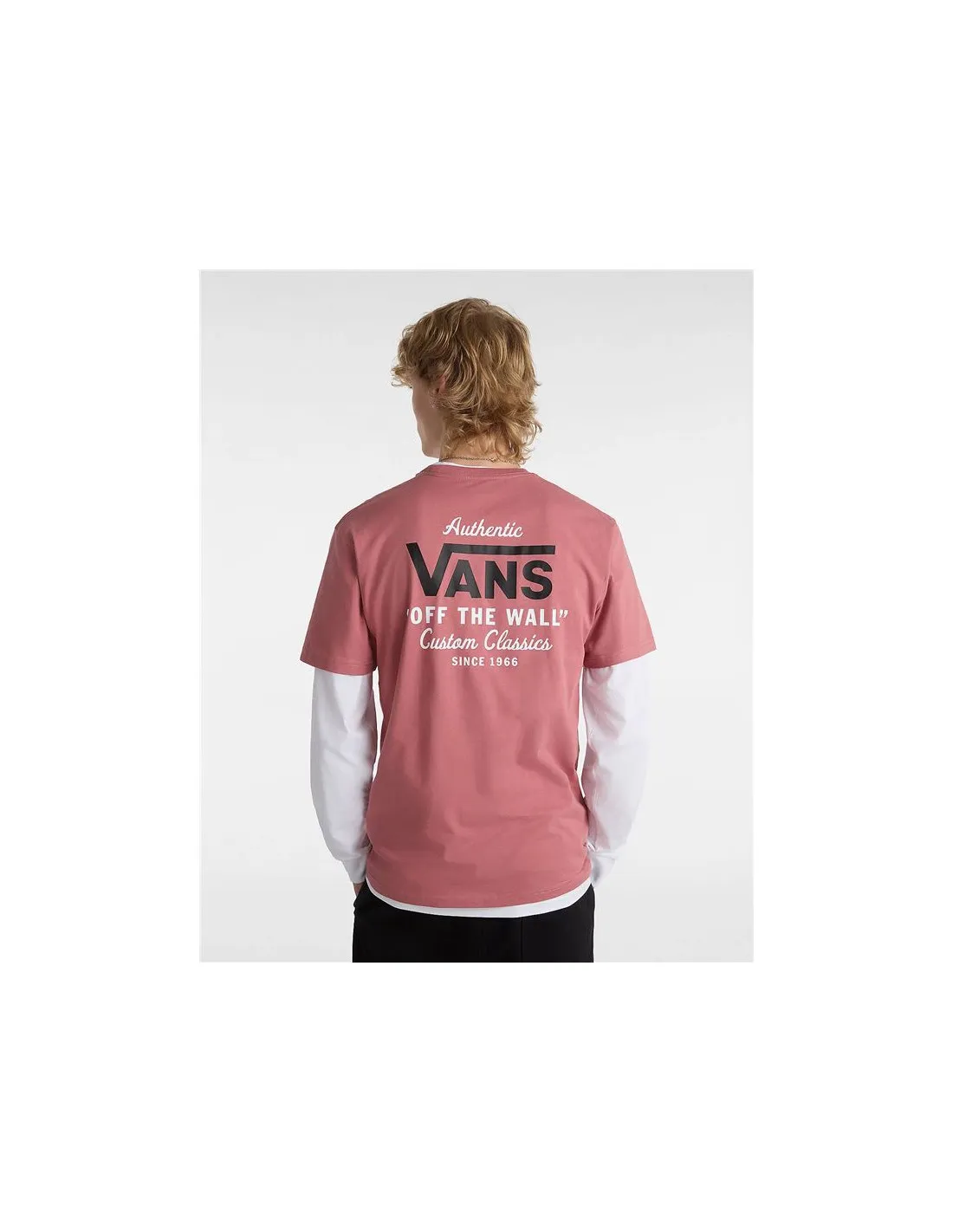 Camiseta Vans Holder St Classic Salmon Hombre