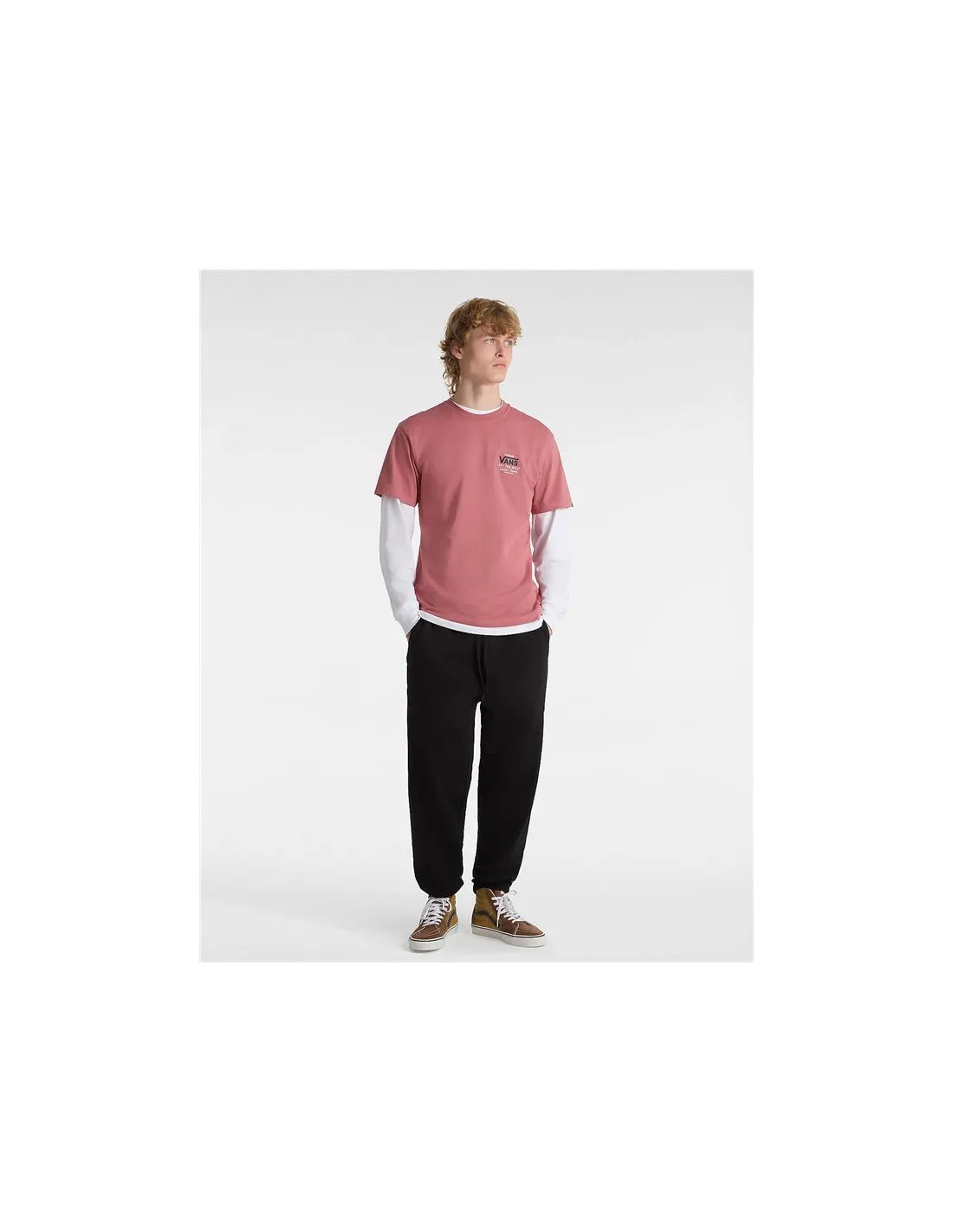 Camiseta Vans Holder St Classic Salmon Hombre
