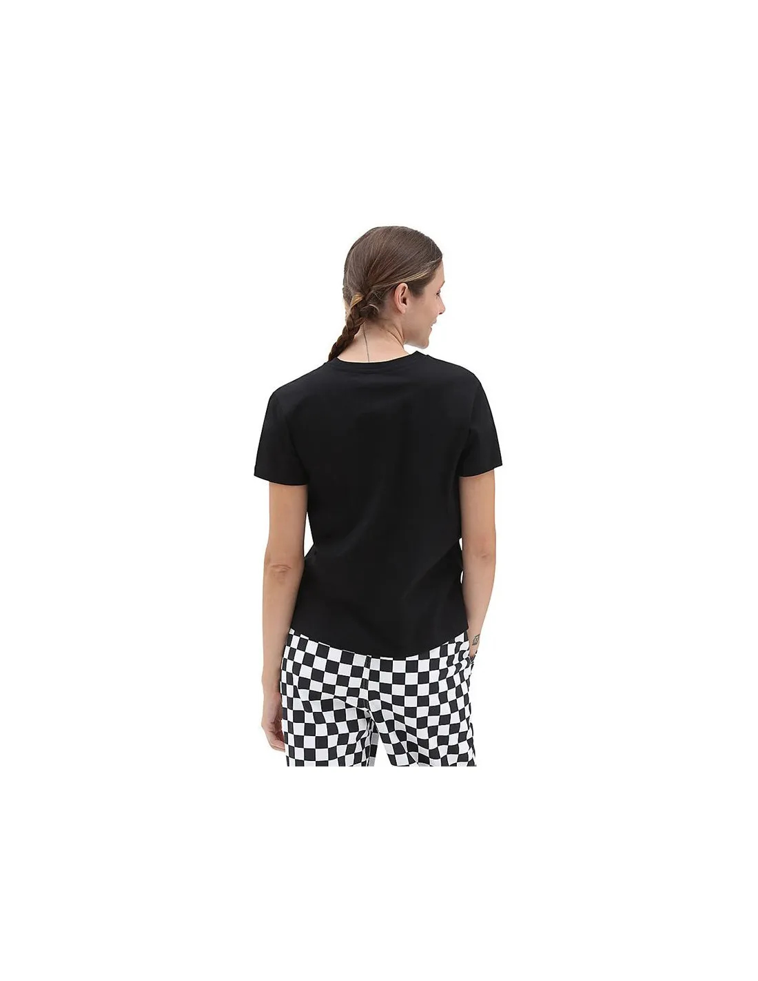 Camiseta Vans Lock Box Negro Mujer