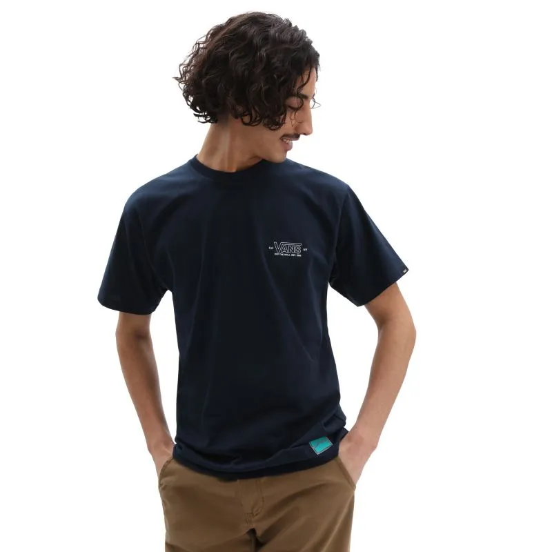 Camiseta Vans Mn Sequence SS para hombre (azul marino)