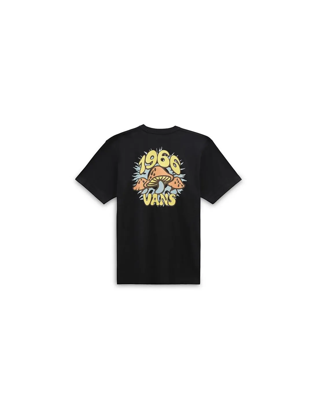 Camiseta Vans Mushruum Negro Hombre
