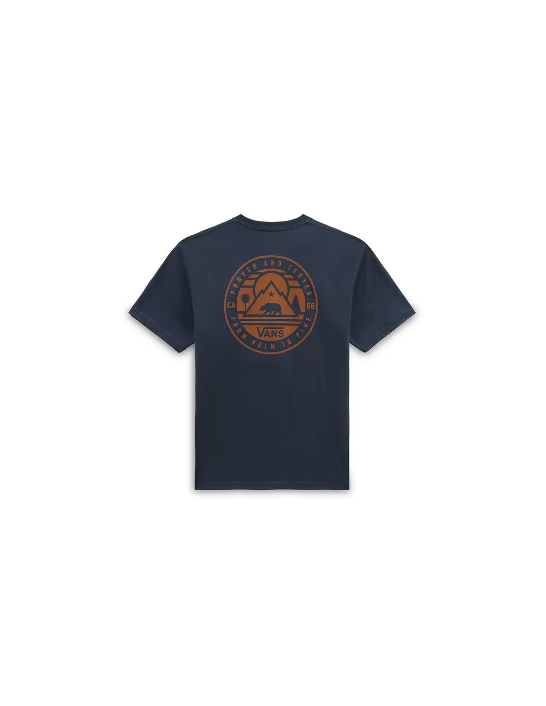 Camiseta Vans Palm To Pine Marino Hombre