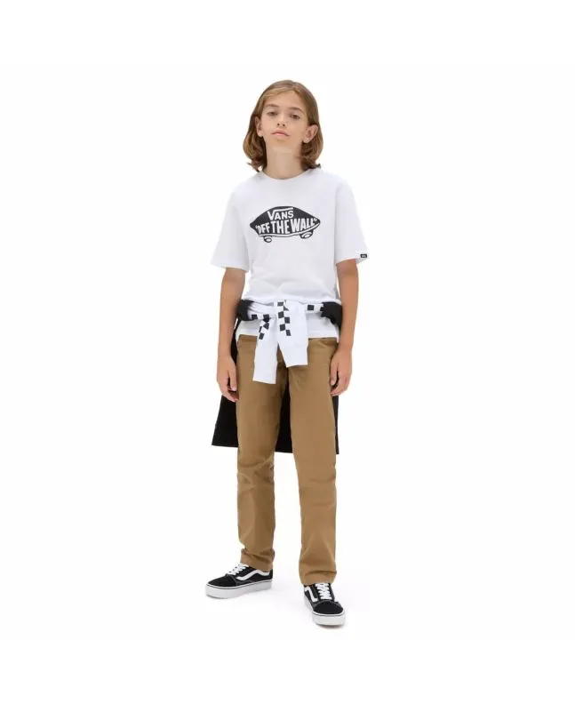 CAMISETA VANS STYLE 76 KIDS BLANCONEGRO (814 AñOS)