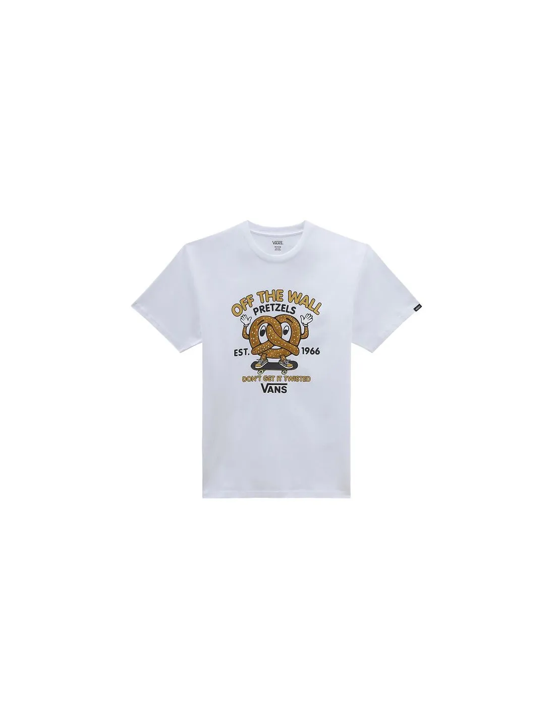 Camiseta Vans Twister Dough Blanco Hombre
