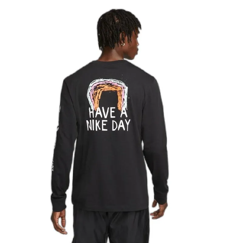  Camisetas manga larga Nike M Nsw Tee Ls Hbr Stmt Open