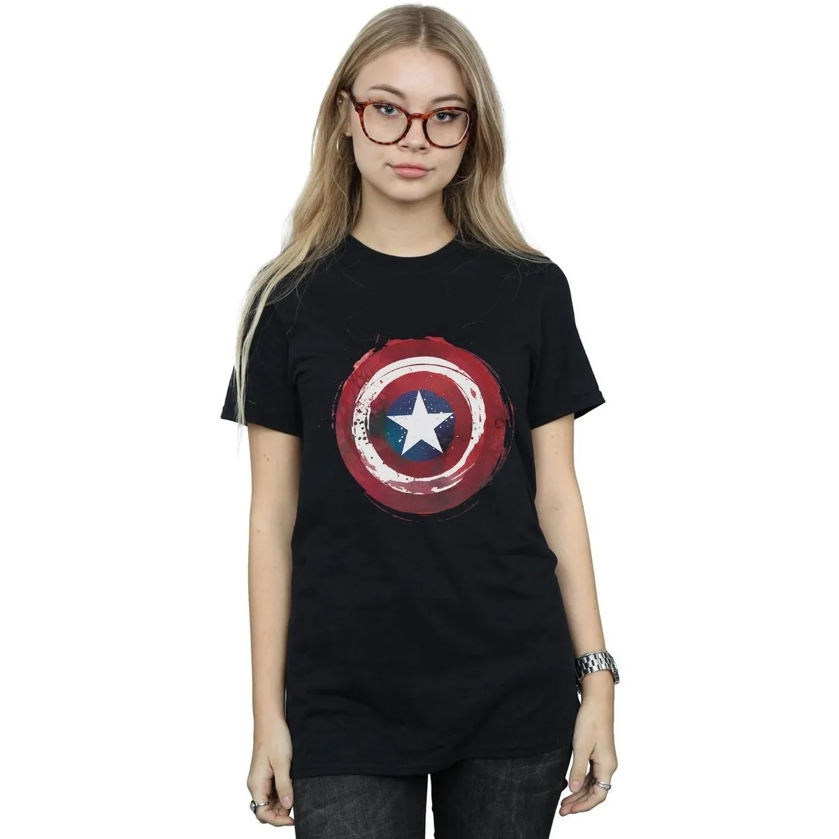 Captain America Splatter Shield